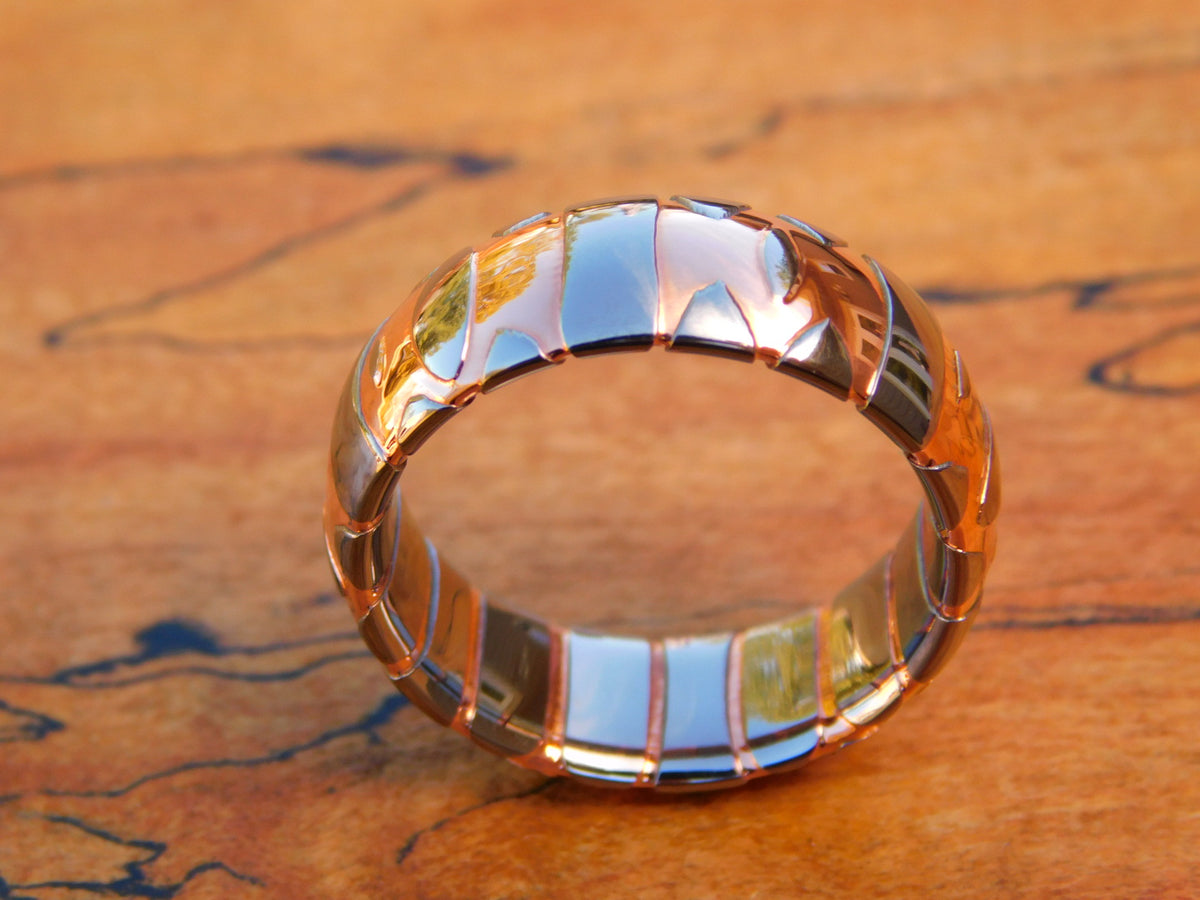 Deep Etched & Polished Superconductor Ring