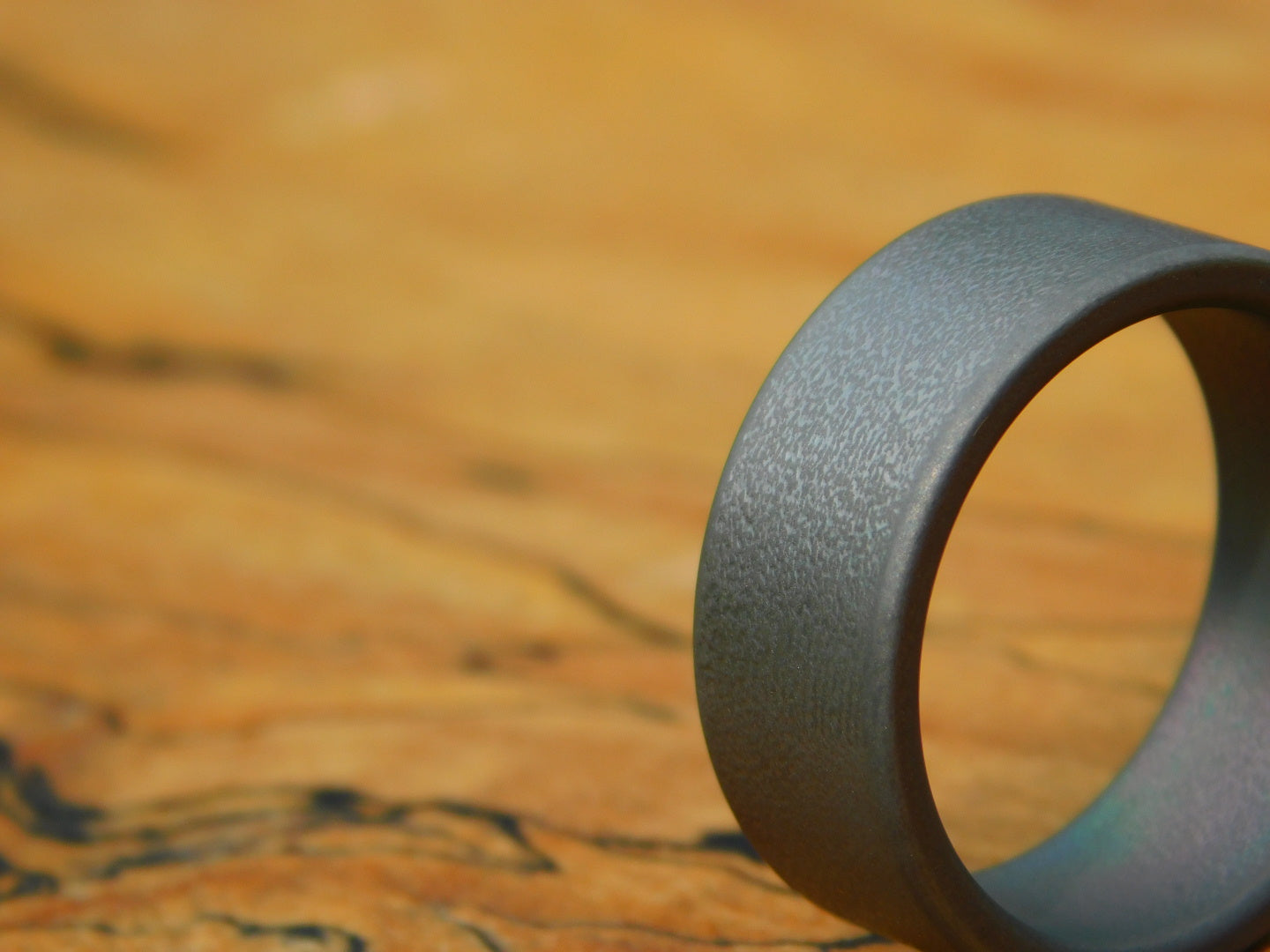Stonewashed Titanium Band