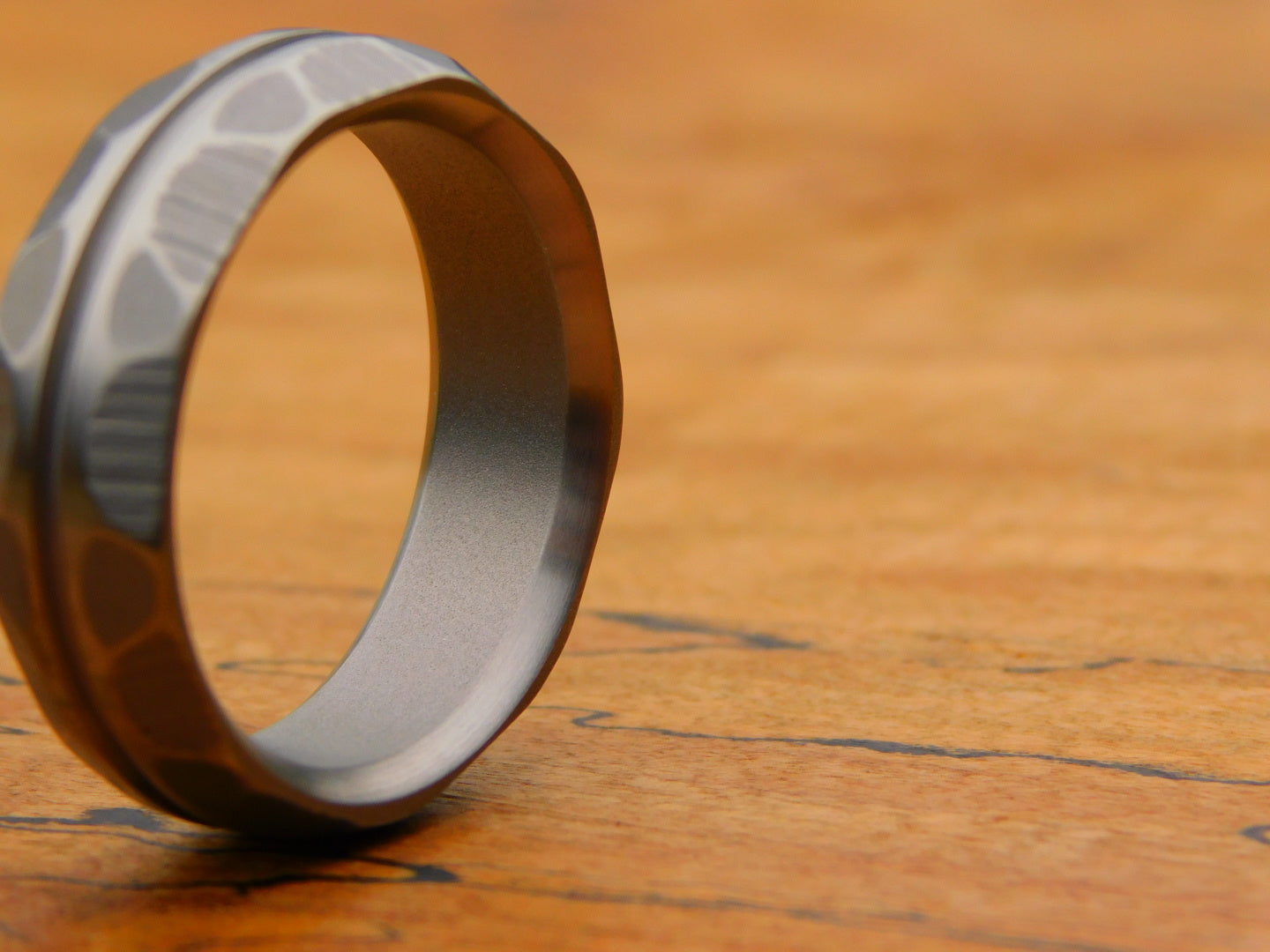 Scarab Titanium Ring