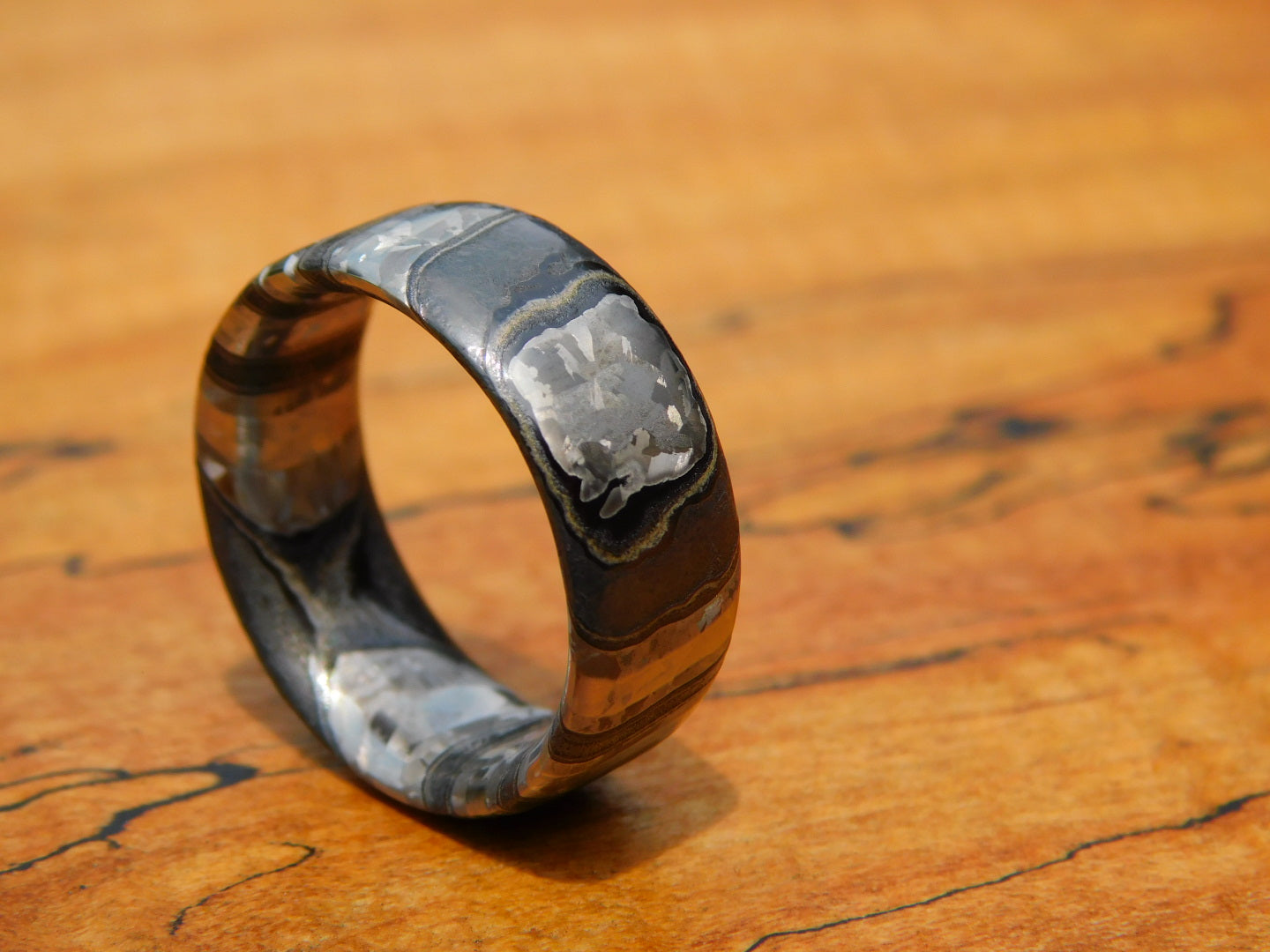 Raw Multi-Crystal Timascus Ring