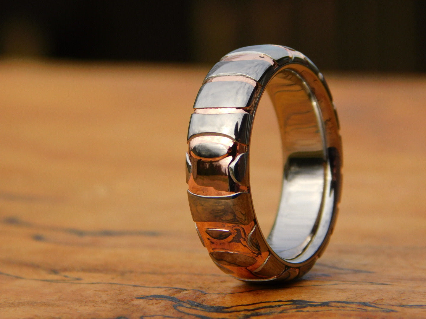 Etched Superconductor x Titanium Ring