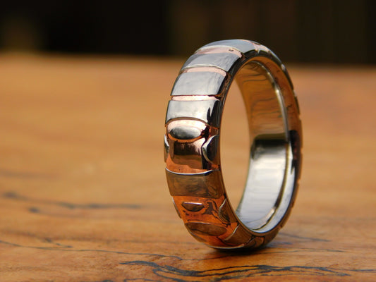 Etched Superconductor x Titanium Ring