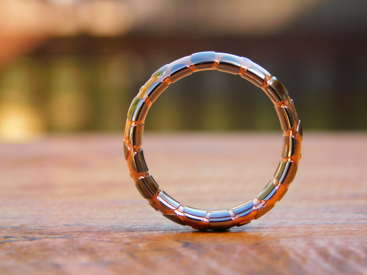 Deep Etched & Polished Superconductor Ring