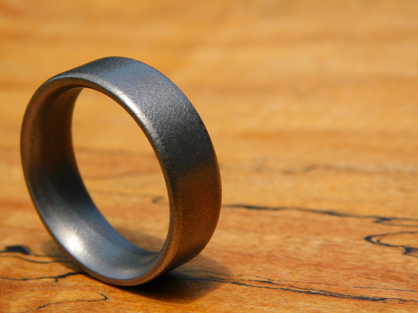 Stonewashed Titanium Band