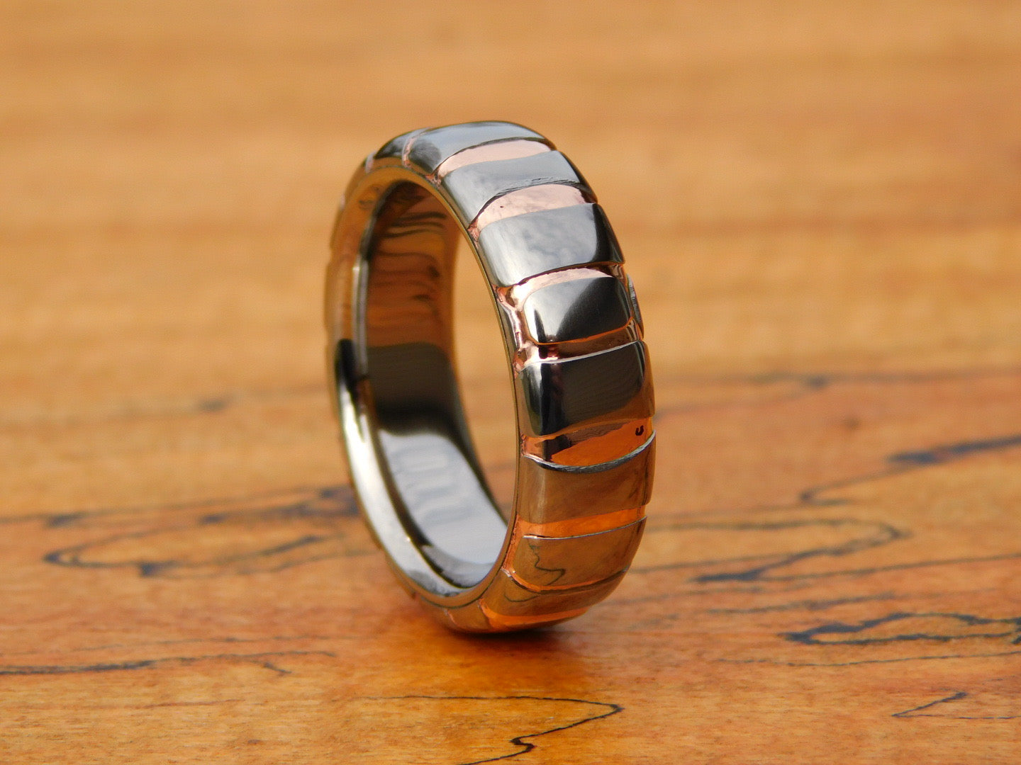 Etched Superconductor x Titanium Ring