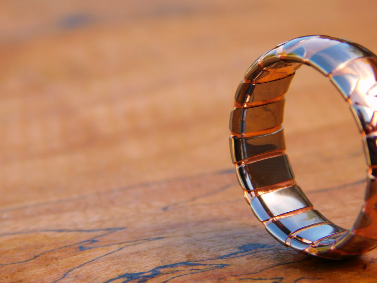 Deep Etched & Polished Superconductor Ring