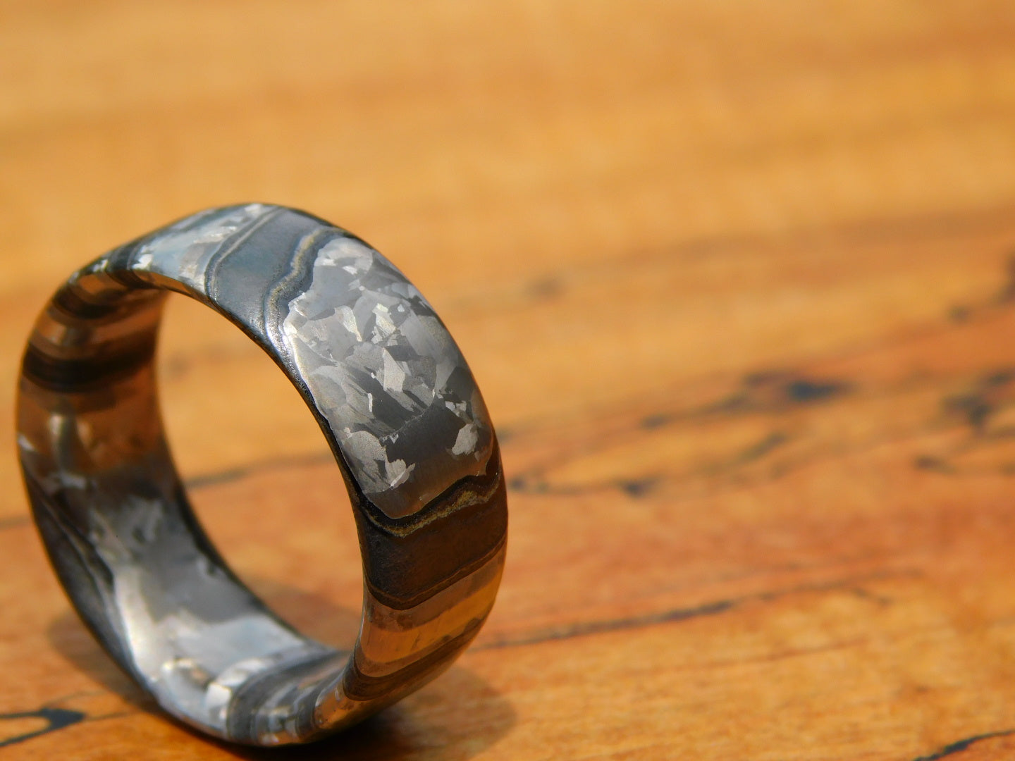 Raw Multi-Crystal Timascus Ring
