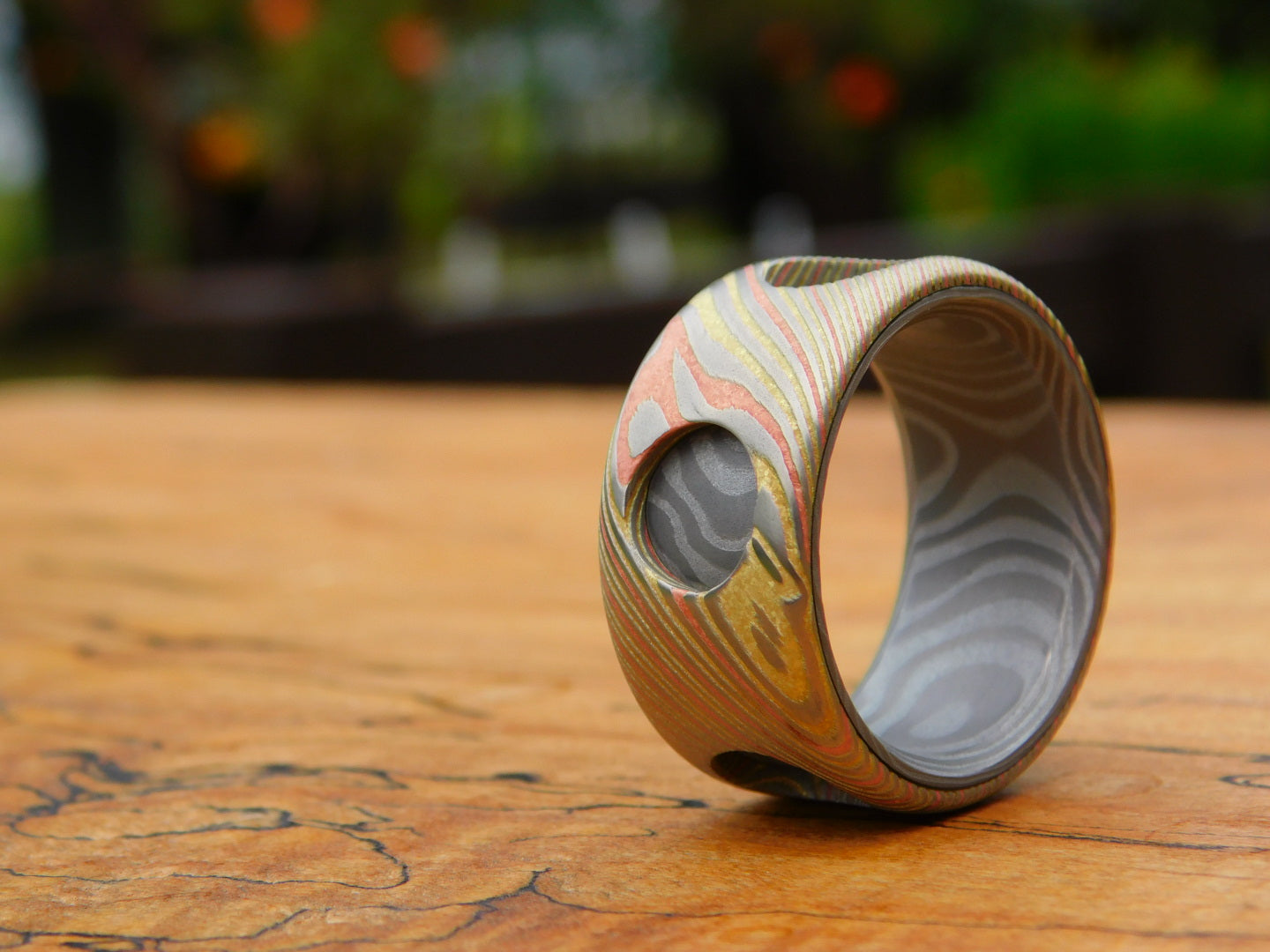 Mokume Gane x Lucia Damasteel Ring