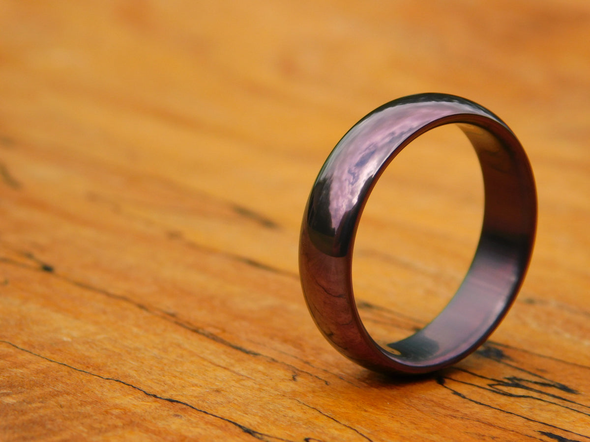 Oil Slick Zirc Ring