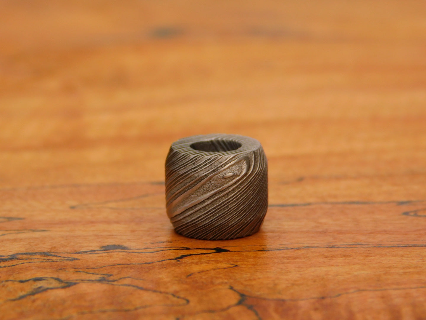 Stainless Damascus Bead