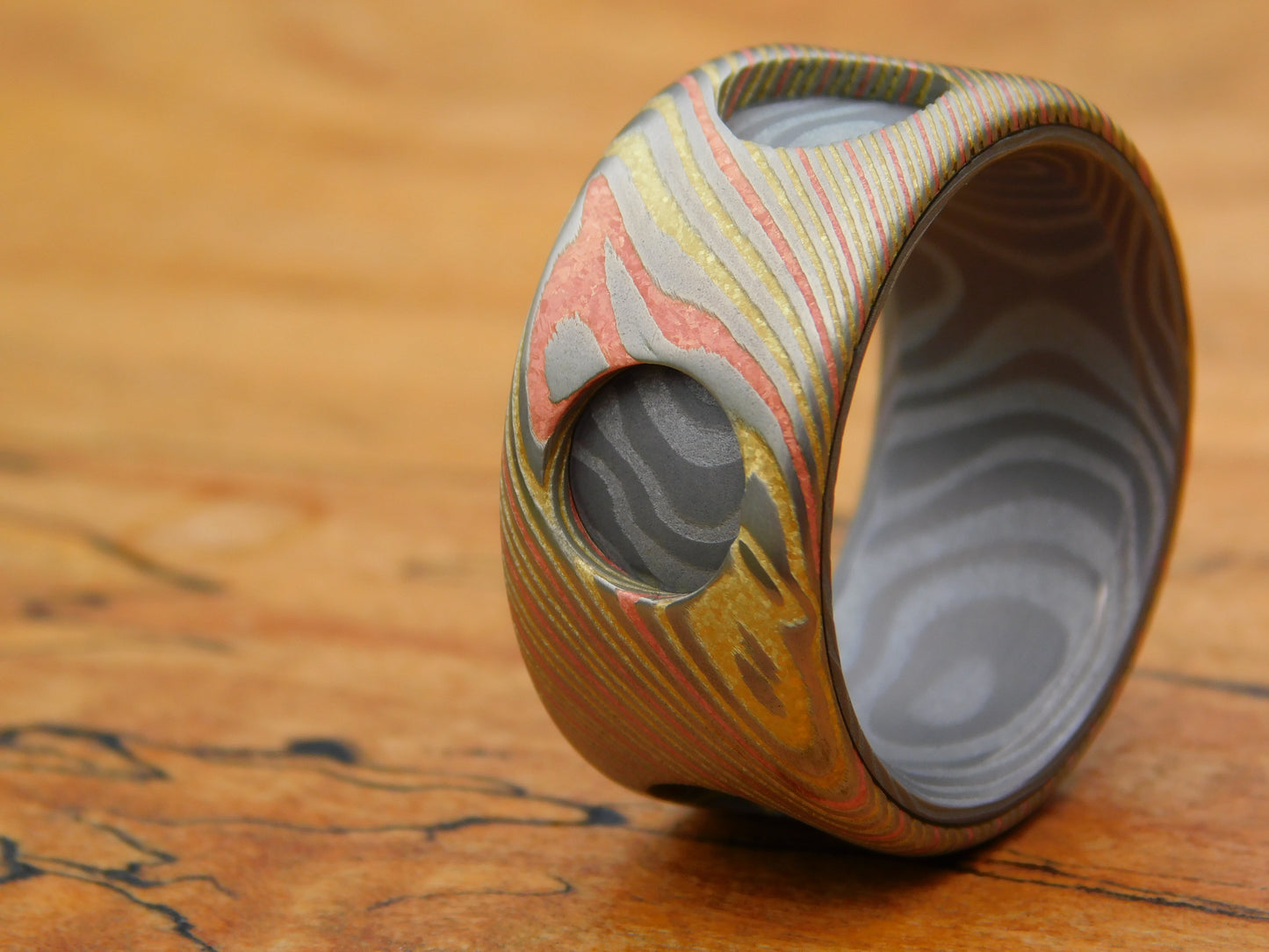 Mokume Gane x Lucia Damasteel Ring