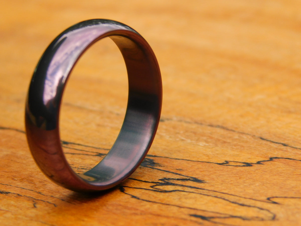 Oil Slick Zirc Ring