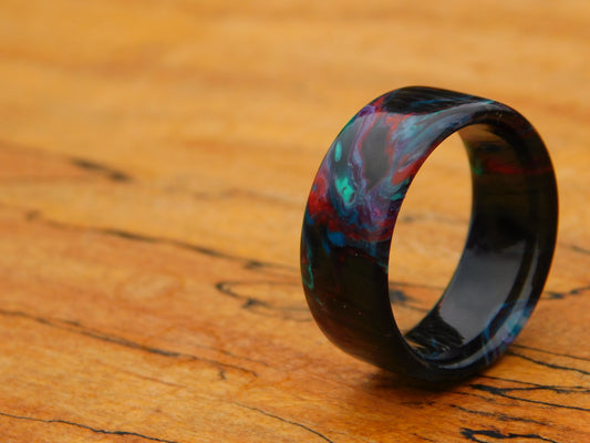 Galaxy Resin Ring - Size 10.5