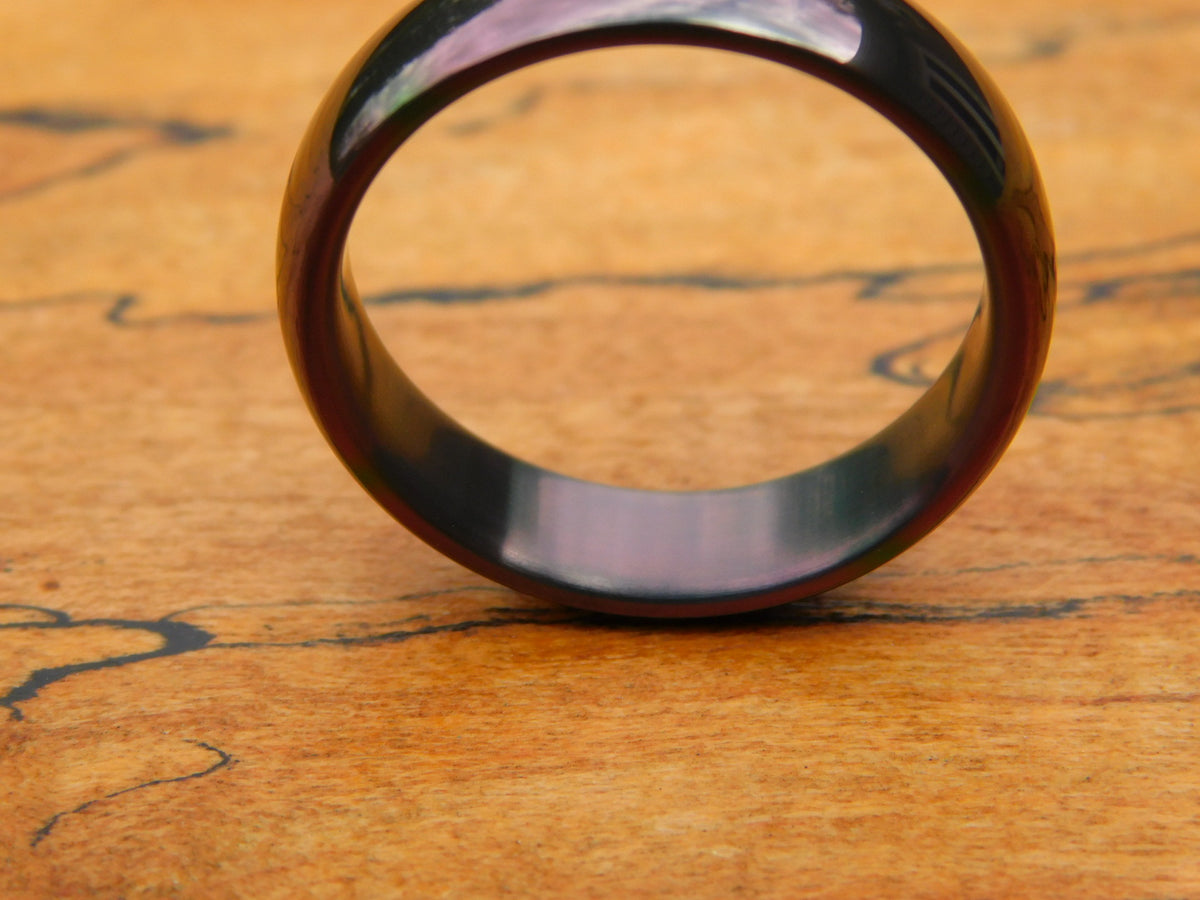 Oil Slick Zirc Ring