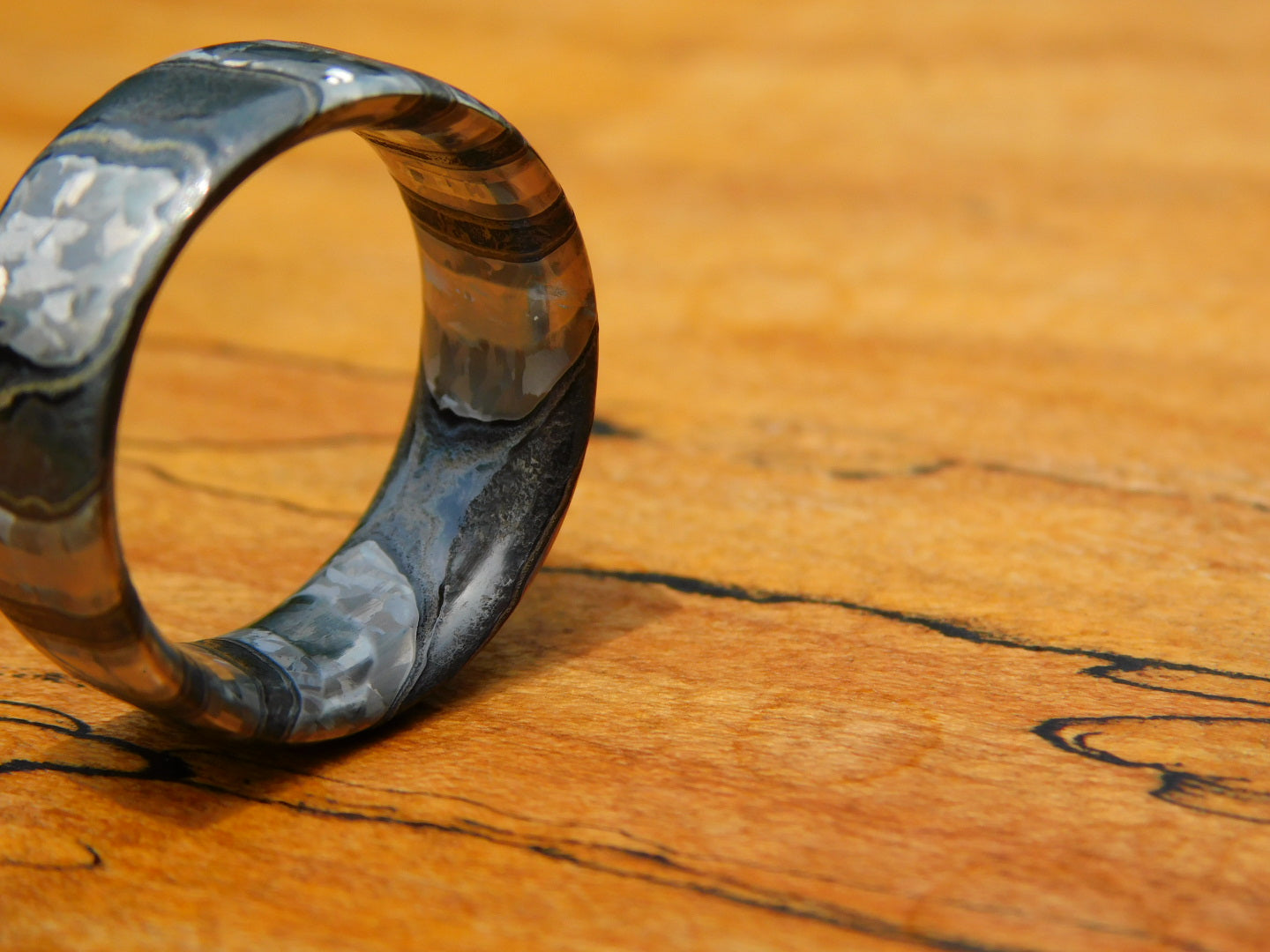 Raw Multi-Crystal Timascus Ring