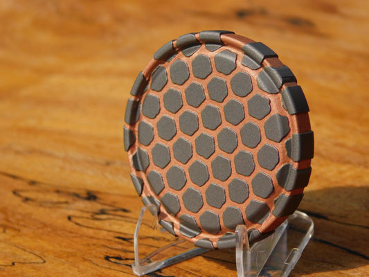 Etched Superconductor Coin