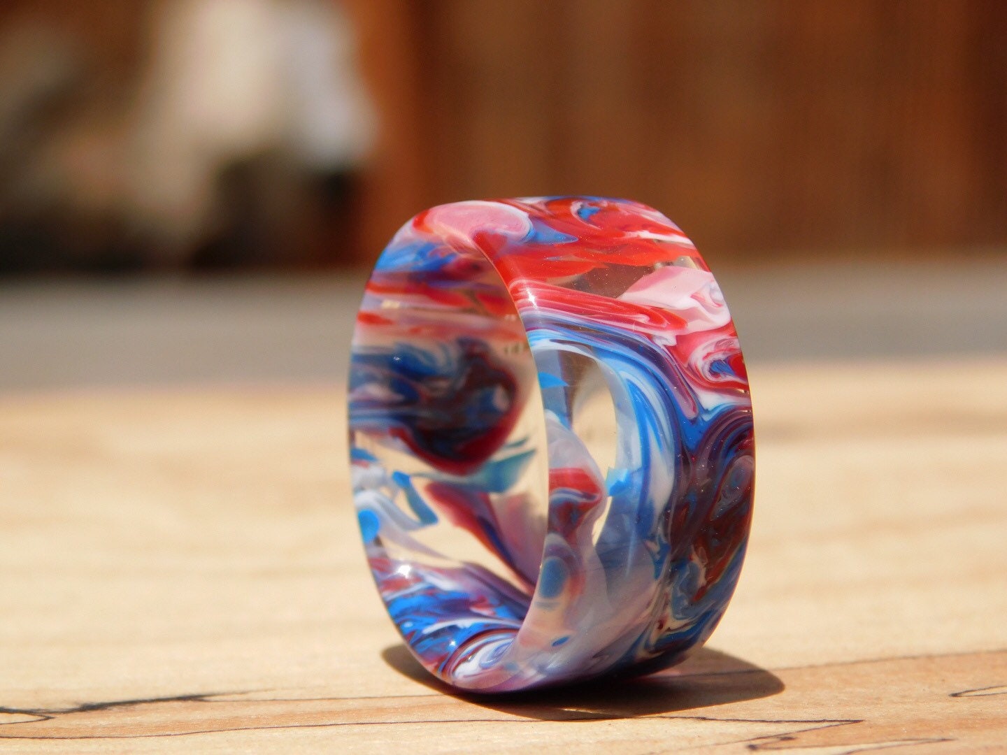The Patriot Resin Ring