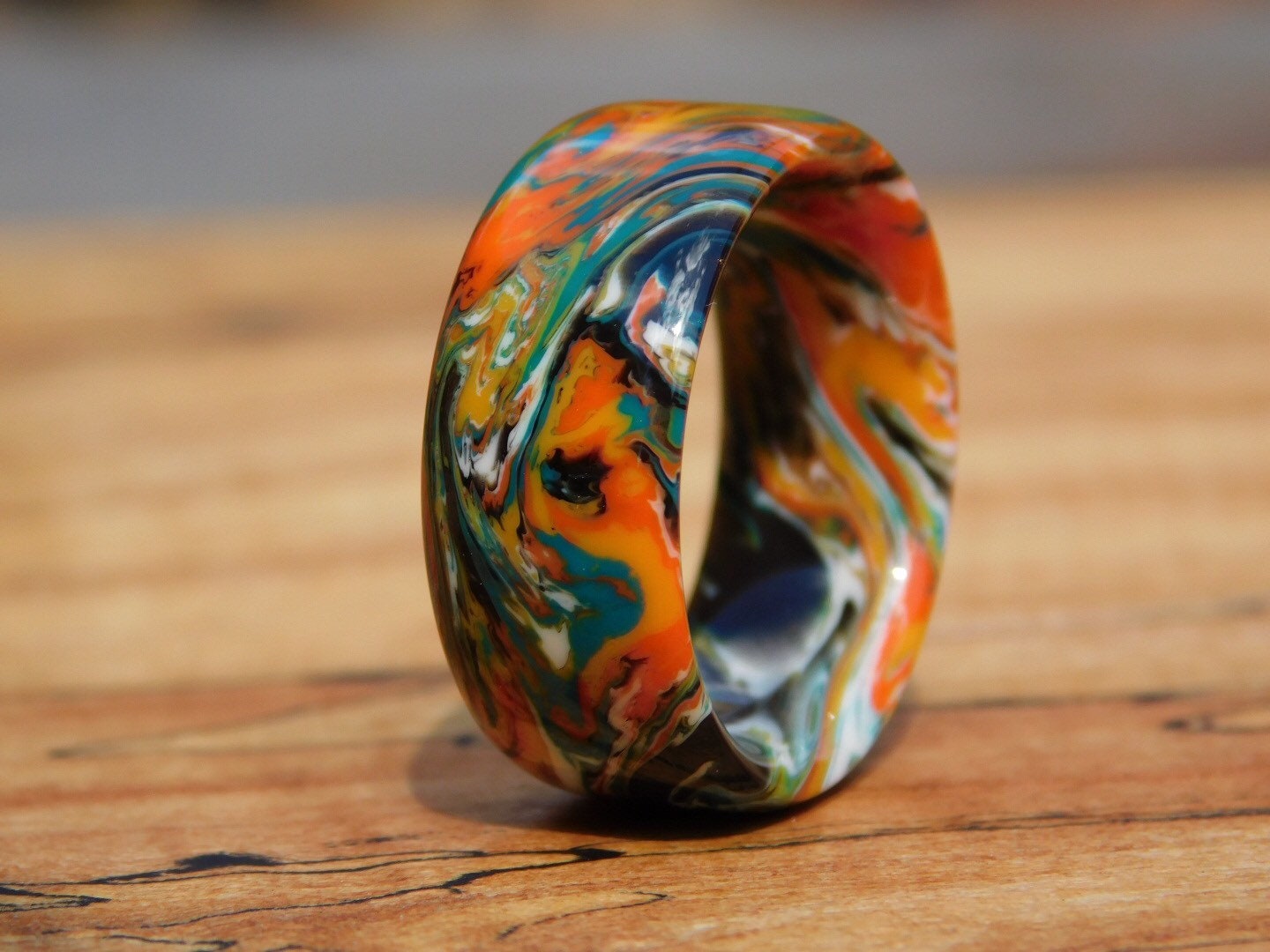 Resco Rings The Retro Resin Ring – Bergk's Metal Works