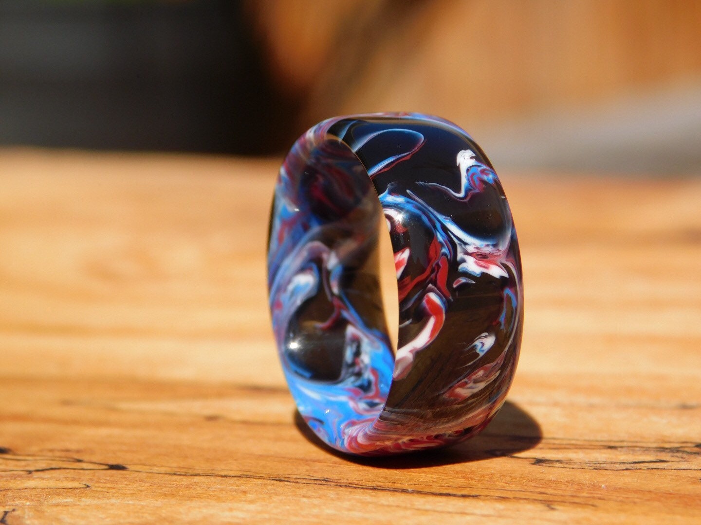 The Dark Patriot Resin Ring