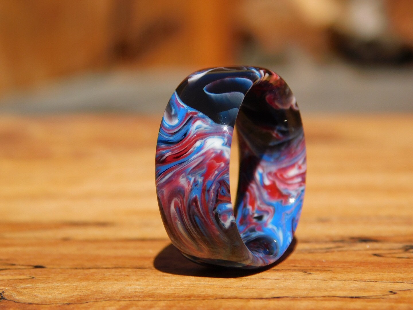 The Dark Patriot Resin Ring