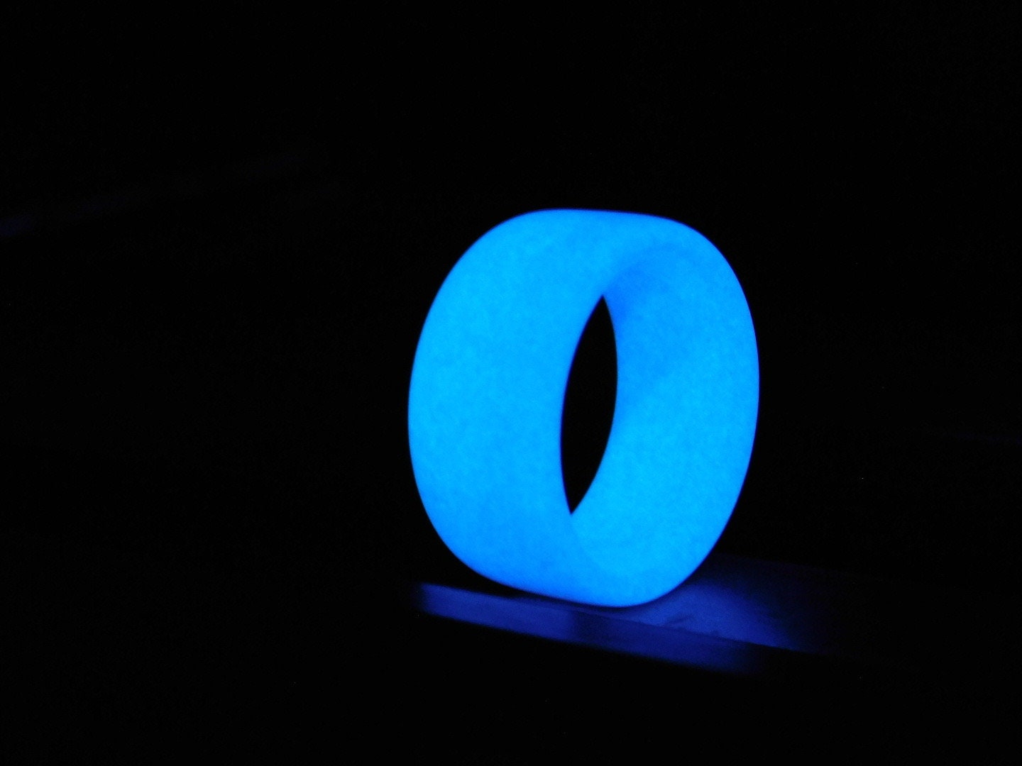 Sapphire Blue Glow Ring