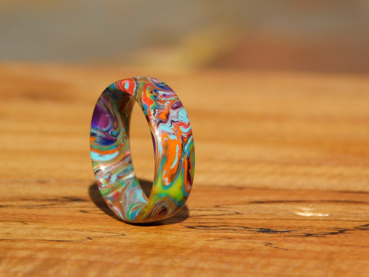 Mystic Resin Ring