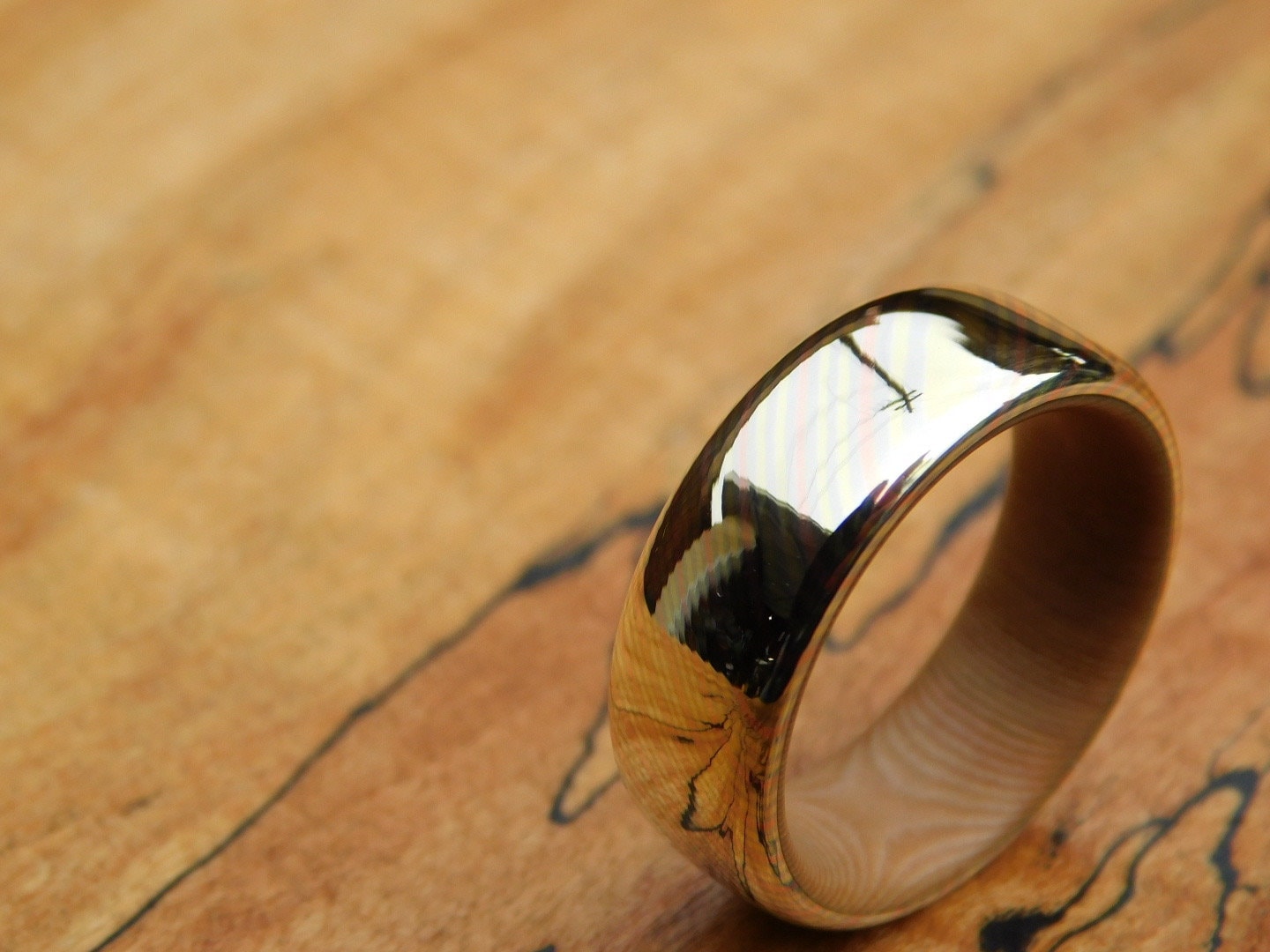 Mokume Gane x Antique Linear Ring