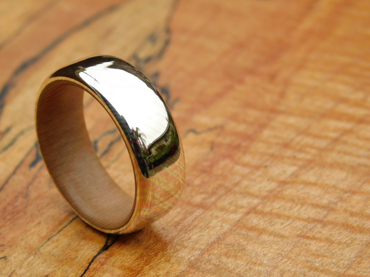 Mokume Gane x Antique Linear Ring