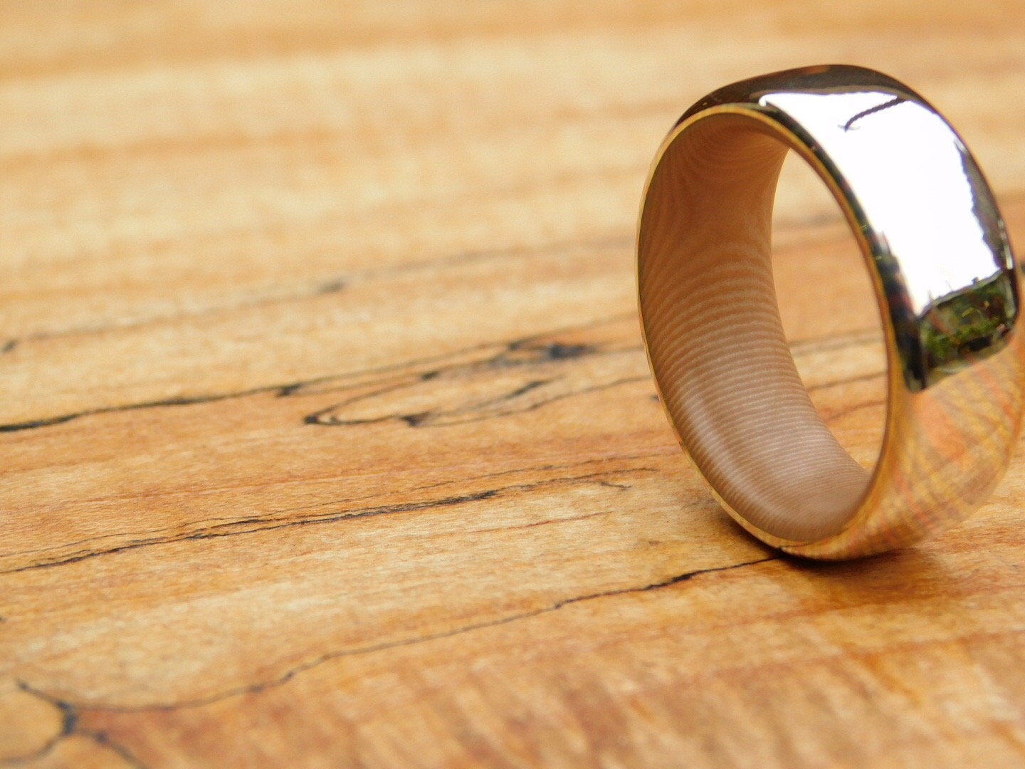 Mokume Gane x Antique Linear Ring