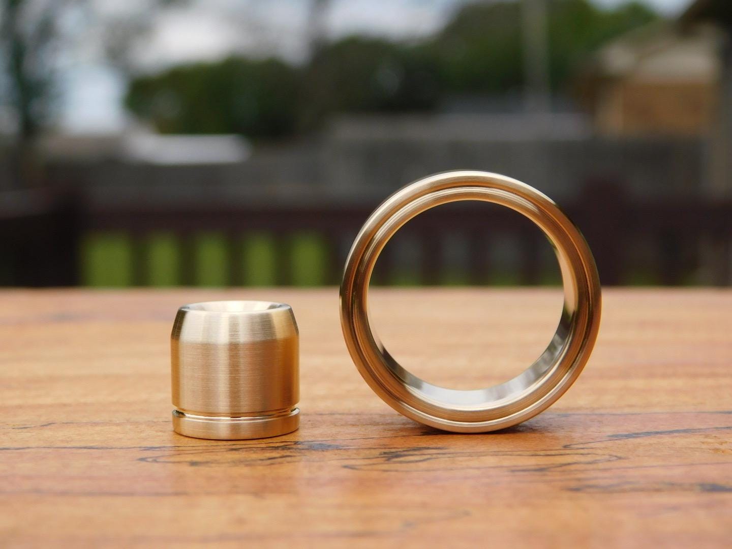 Brass Bullet Ring