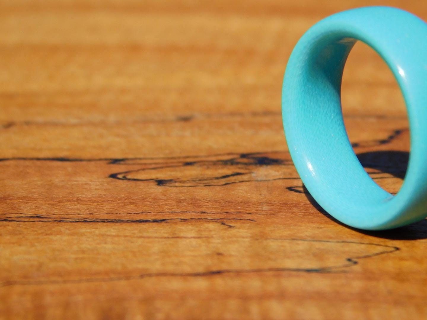 Turquoise G10 Ring