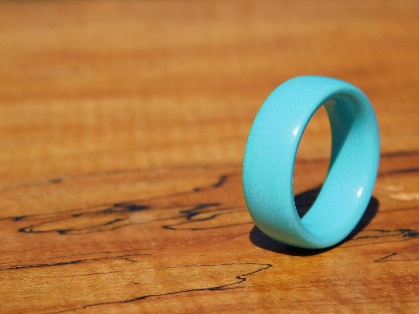 Turquoise G10 Ring