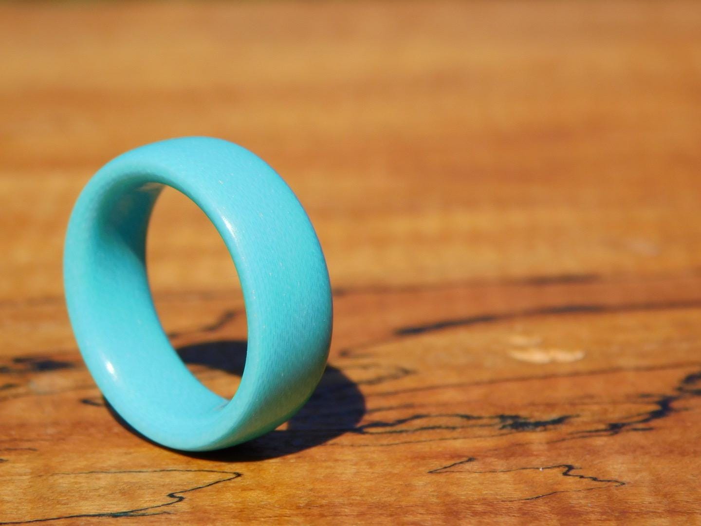 Turquoise G10 Ring
